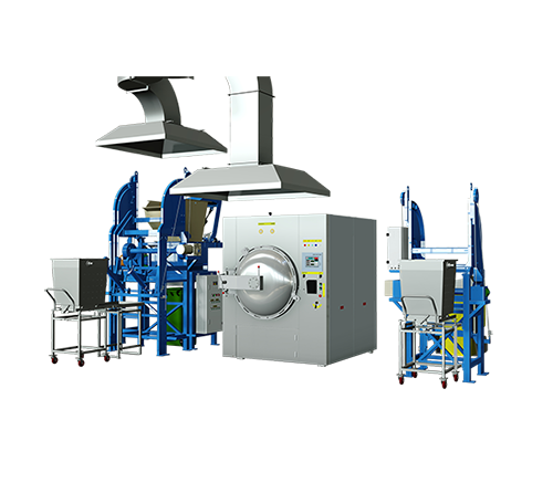 Hệ thống xử lý rác y tế kết hợp nghiền cắt